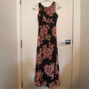 Neiman Marcus Monkey Wear Youth Long Floral Dress